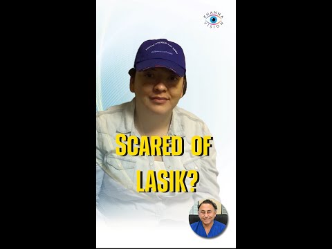 Video thumbnail: Scared of LASIK? A patient's honest LASIK experience